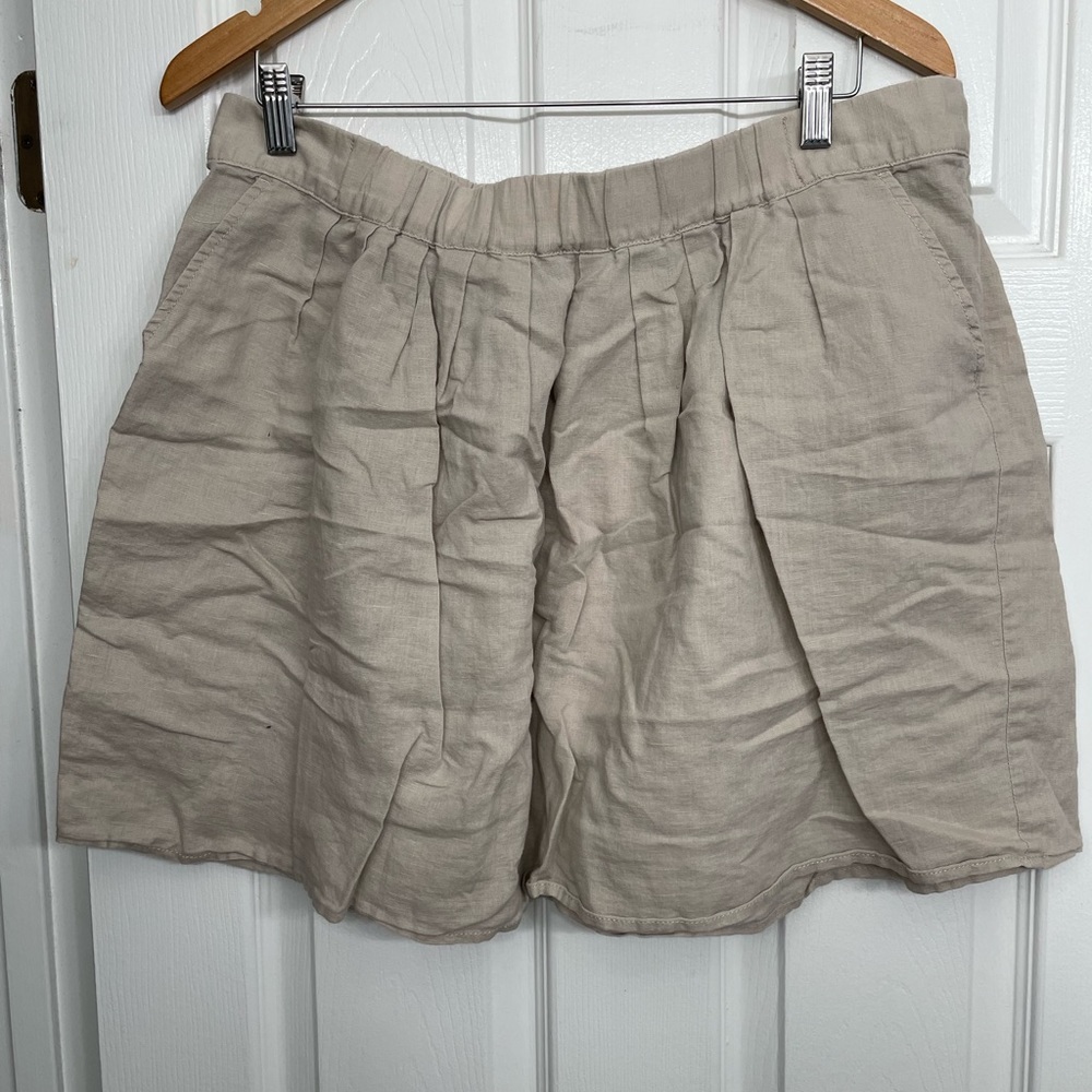 J crew linen skirt